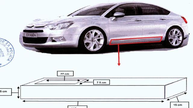 Reconstrucción de uno de los habitáculos secretos.