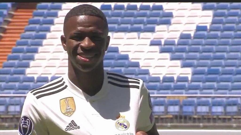 Así vivimos la presentación de Vinicius con el Real Madrid