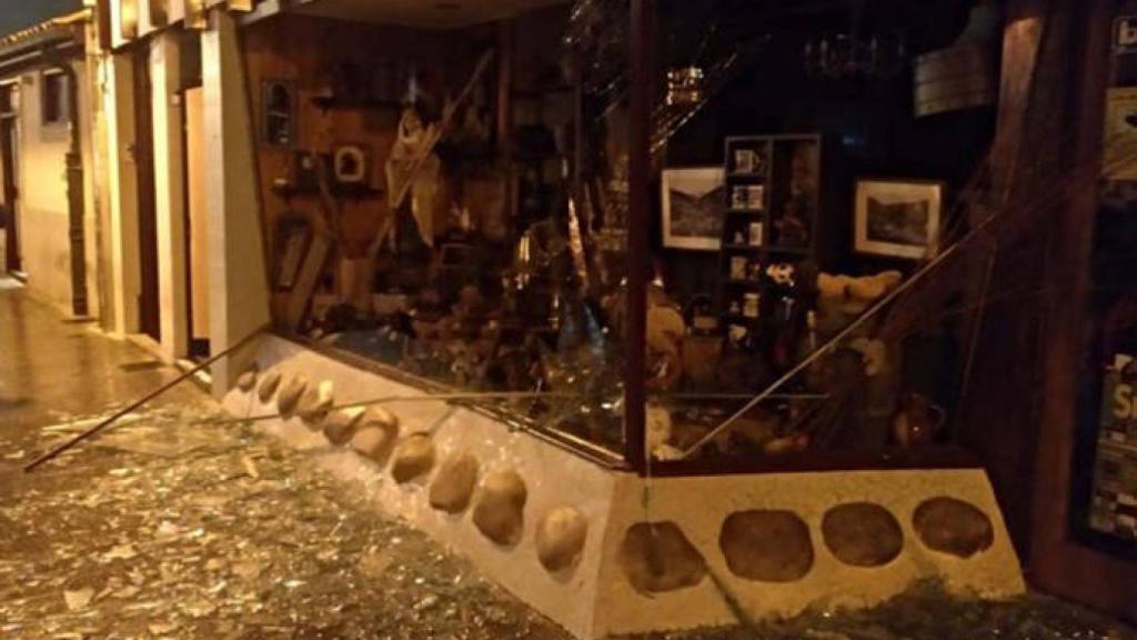 FOTO: Daños causados por la explosión (EP)