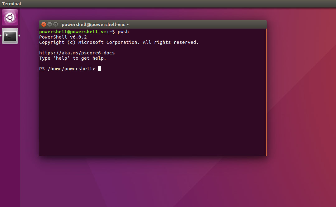 powershell windows ubuntu
