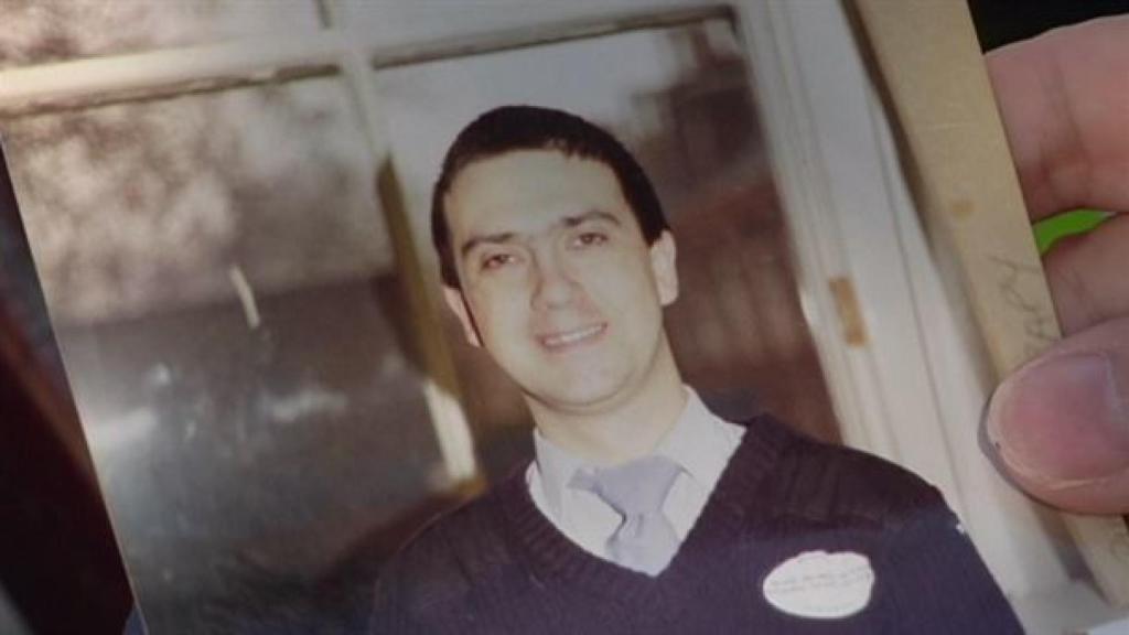 Miguel Ángel, en una foto recogida en un documental de la ETB.