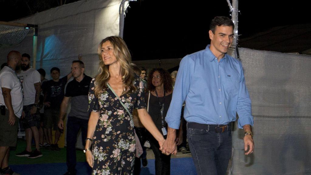 Pedro Sánchez y Begoña Gómez.