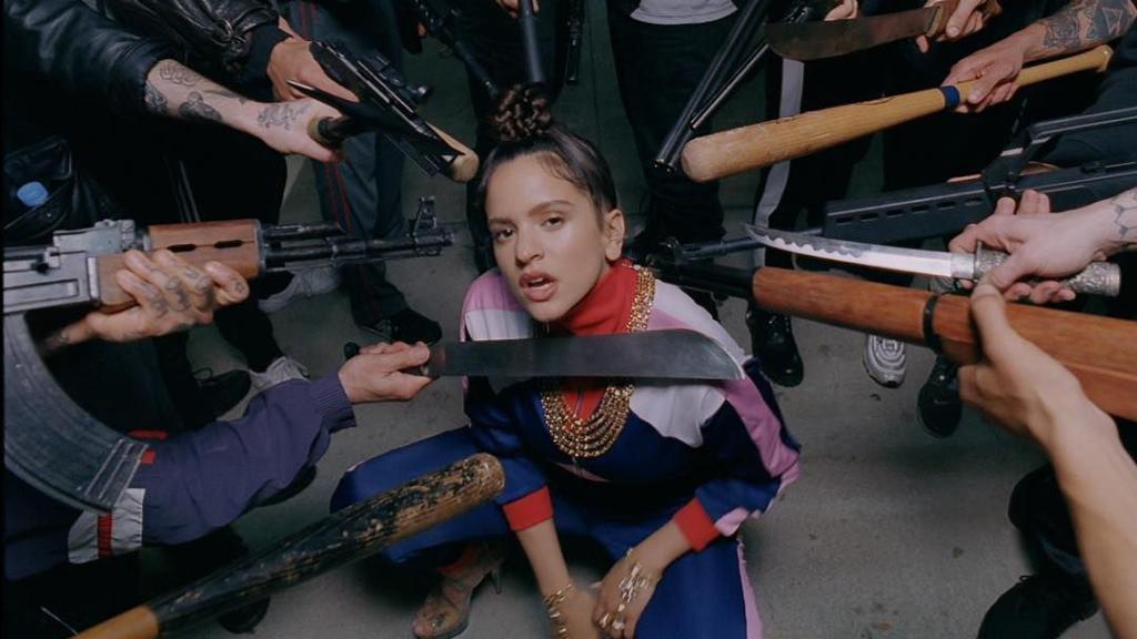 Fotograma del nuevo videoclip de Rosalía.