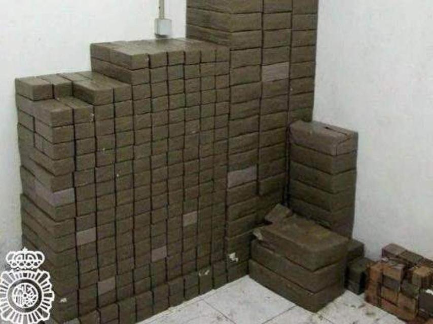 La Policía Nacional intervino más de 100 kilos de hachís