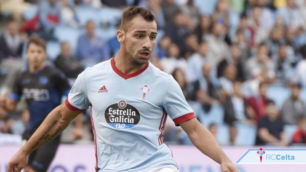 Jonny en un partido con el Celta durante la pasada temporada. Foto: rccelta.es