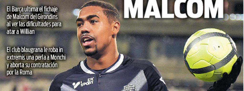 La portada del diario Sport (25/07/2018)