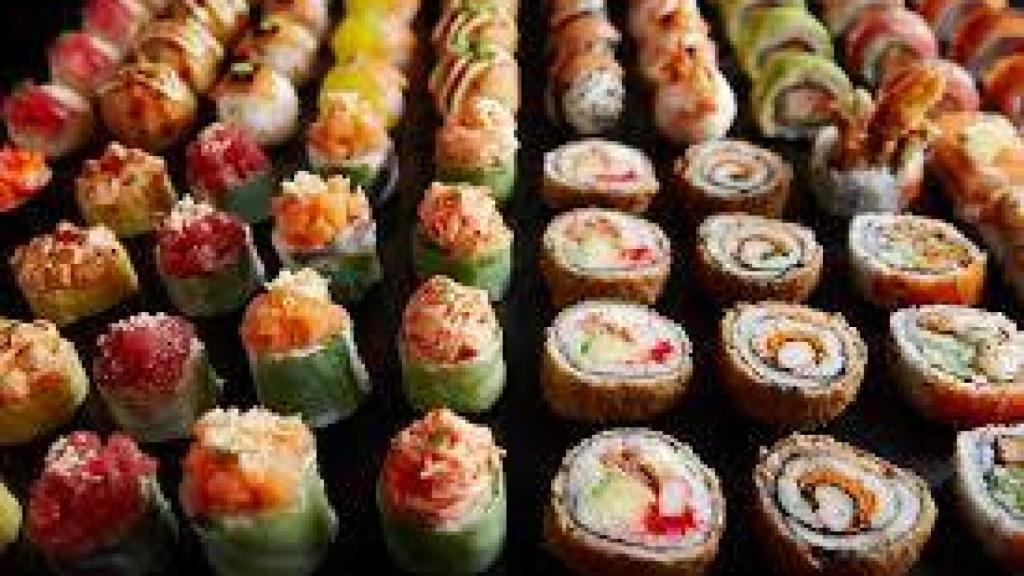 Imagen de sushi de Sushi Shop en una imagen de archivo.