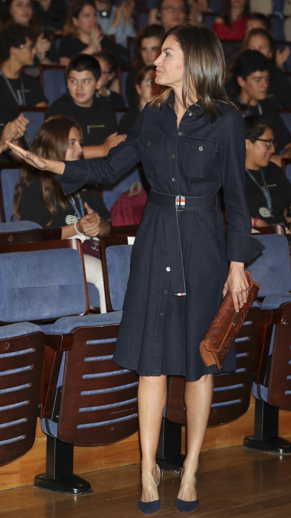 La reina Letizia en Oviedo.