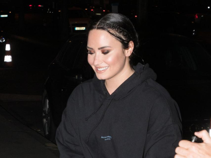 Demi Lovato en una de sus últimas apariciones públicas.