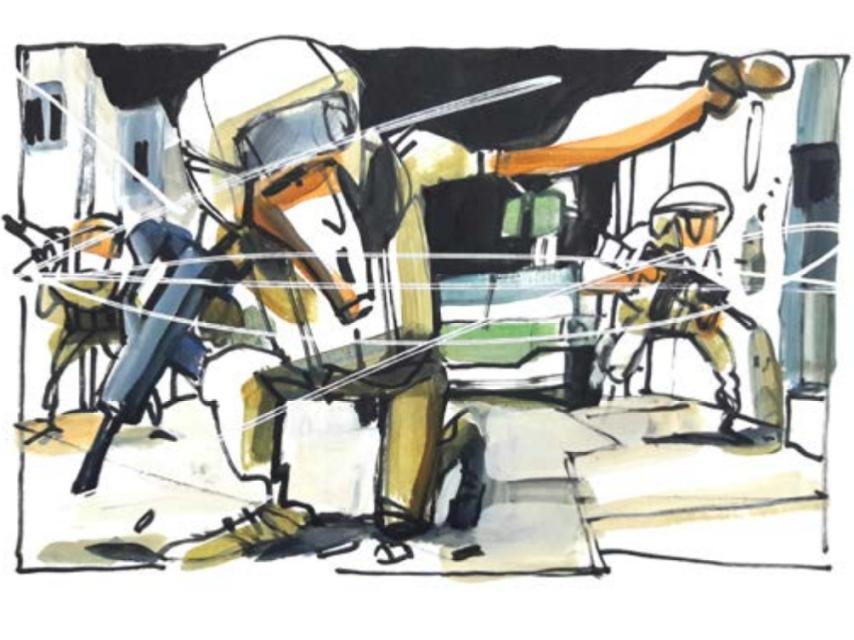 Los talibán emboscaron a los efectivos españoles cerca de Khaikhane.