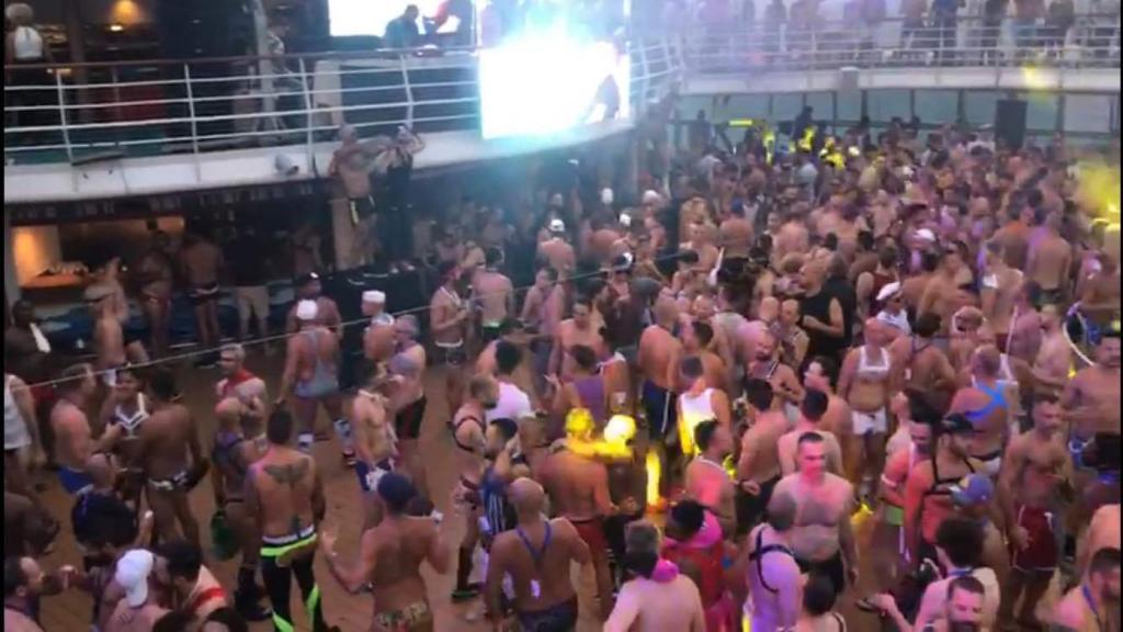El crucero gay por el mediterráneo partió de Barcelona