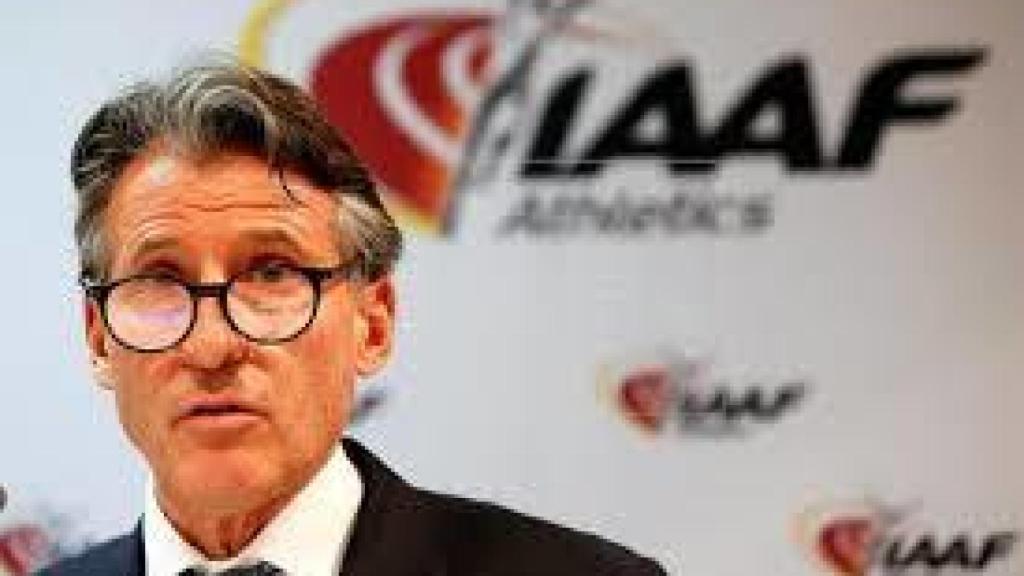 Sebastian Coe, presidente de la IAAF, durante un acto. Foto: EFE