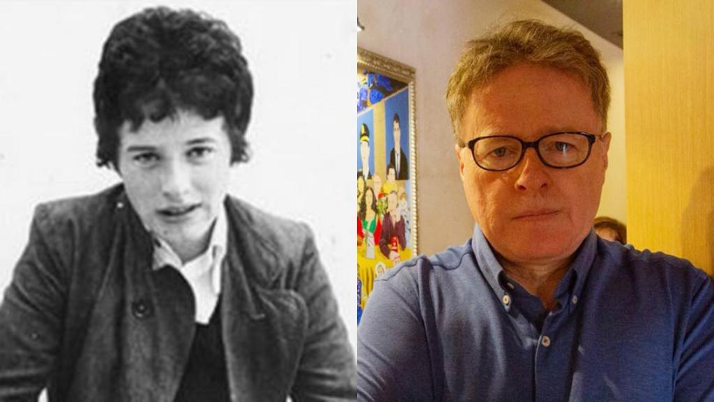 Shane O'Doherty cuando formaba parte del IRA y en la actualidad.