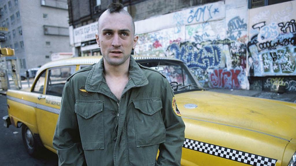 Robert De Niro en la legendaria 'Taxi Driver'.