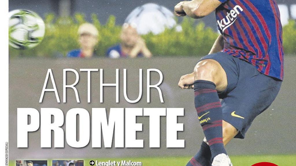 La portada del diario Mundo Deportivo (30/07/2018)