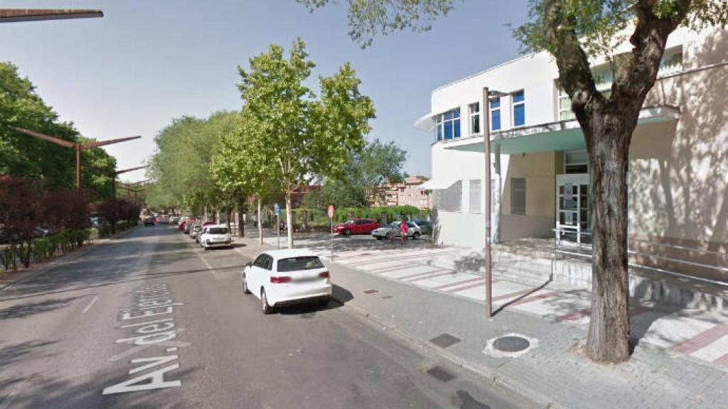 Calle en la que se produjo el incidente