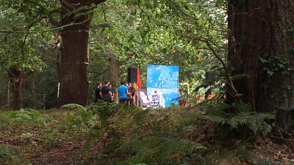 Homenaje al etarra Kepa del Hoyo.