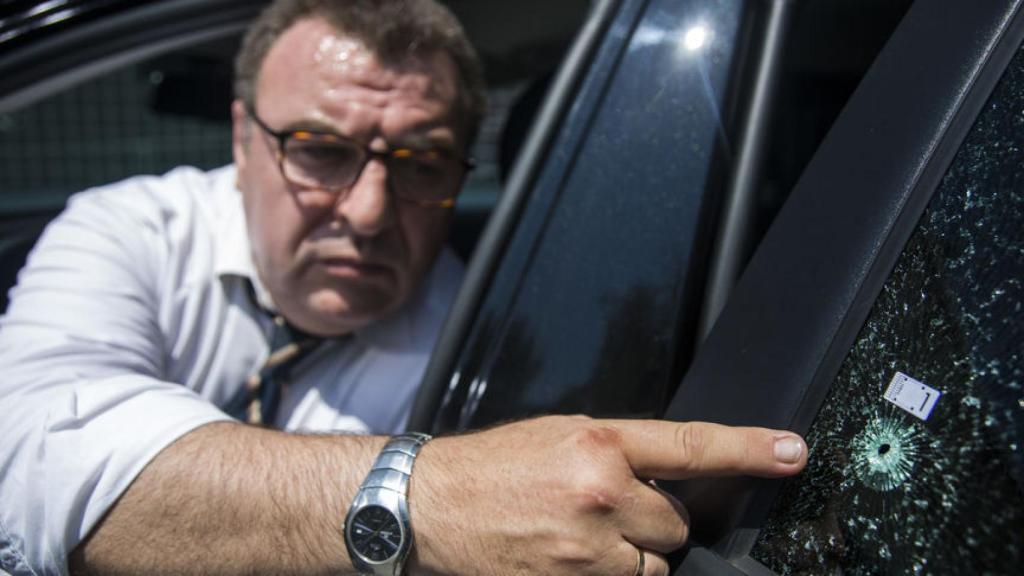 disparo coche cabify disputa taxi