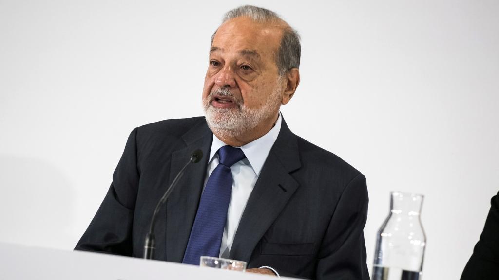 Imagen del empresario mexicano Carlos Slim.