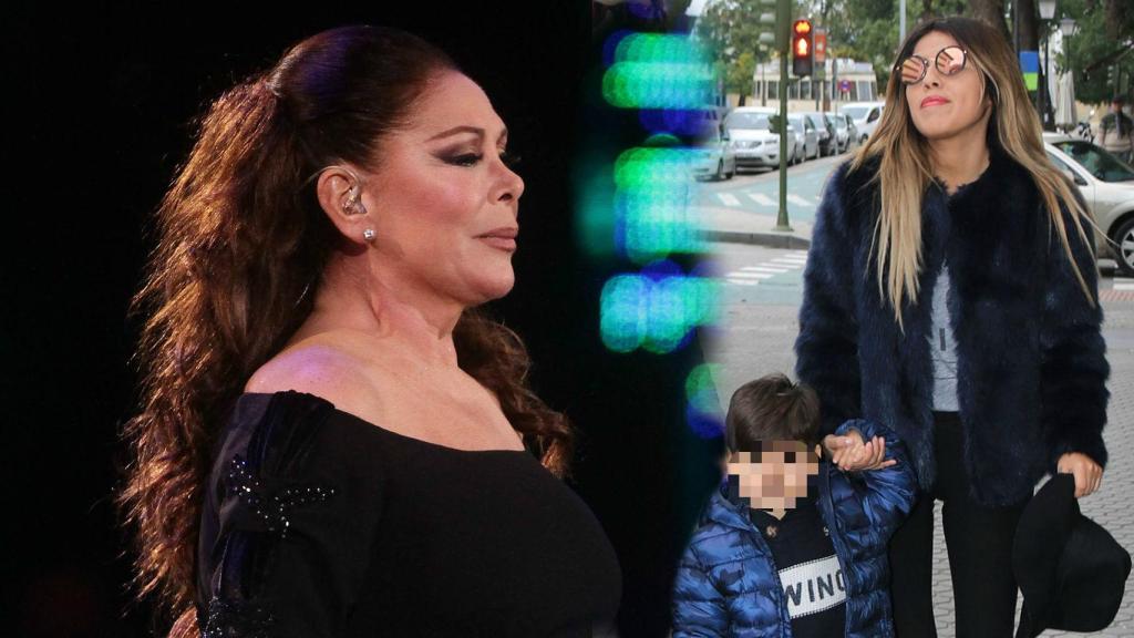 Isabel Pantoja, Isa Pantoja y Alberto Isla.