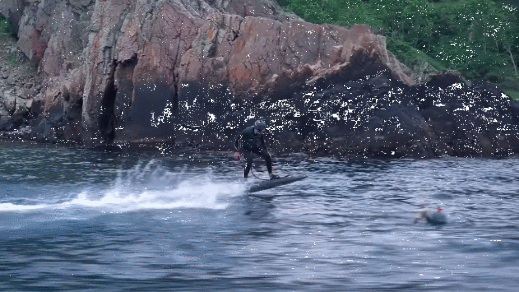 Awake Boards tabla de surf electrica con motor video