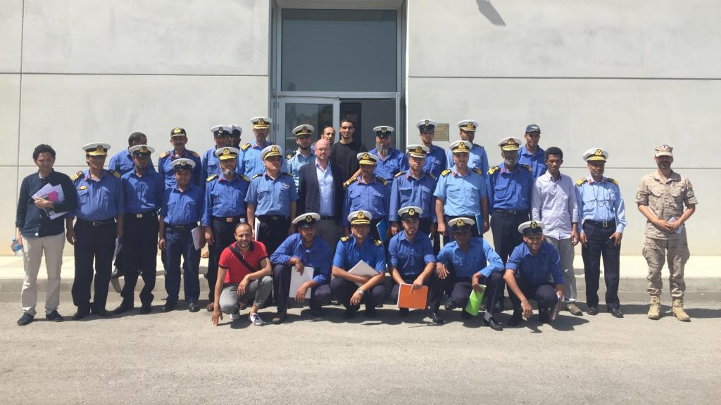 Profesores y alumnos del curso impartido en Cartagena.
