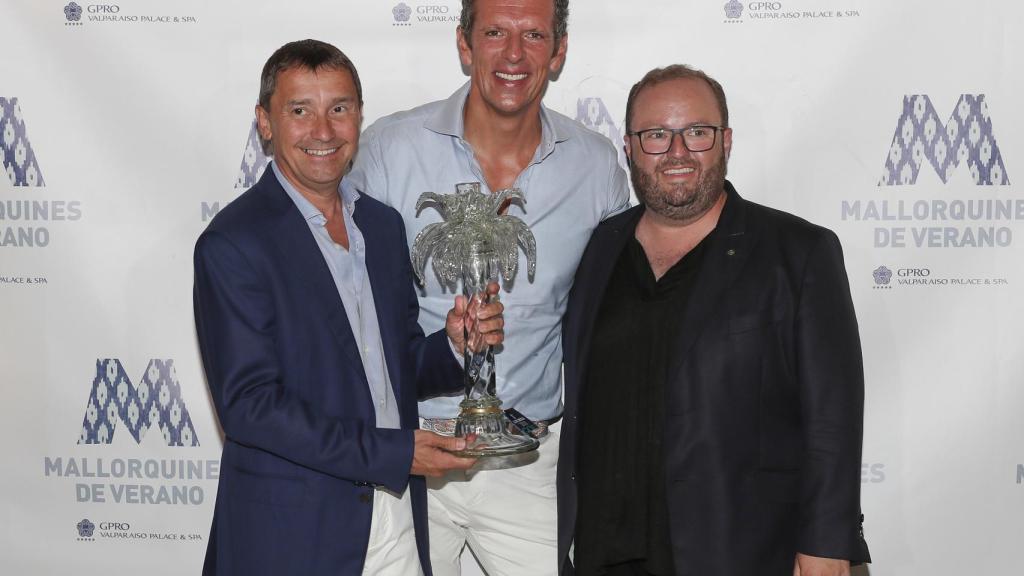 Joaquín Prat en los premios 'Mallorquines de Verano'.