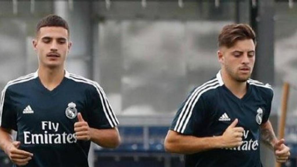 Entrenamiento del Real Madrid Castilla