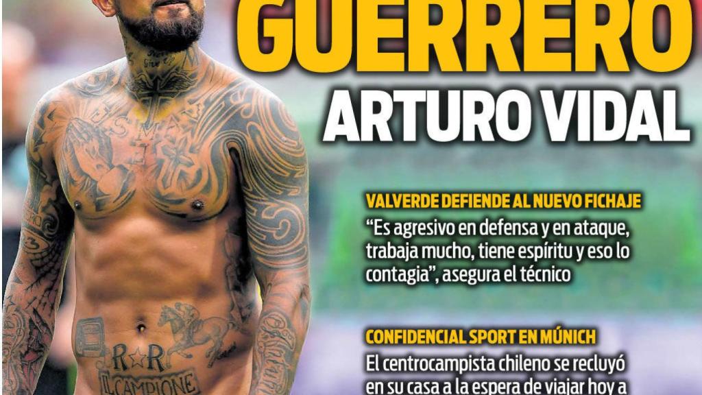 La portada del diario Sport (05/08/2018)