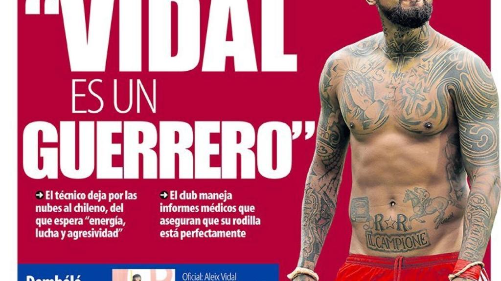 La portada del diario Mundo Deportivo (05/08/2018)
