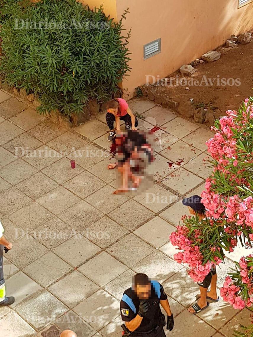 Ibrahim fue acuchillado repetidas veces por 'La Cubana'