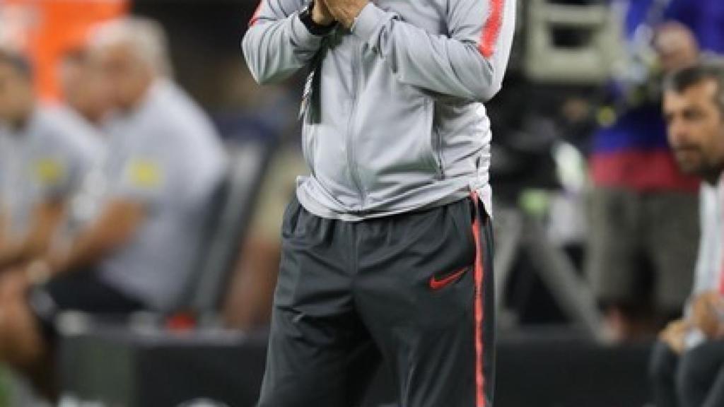 Di Francesco durante la International Champions Cup