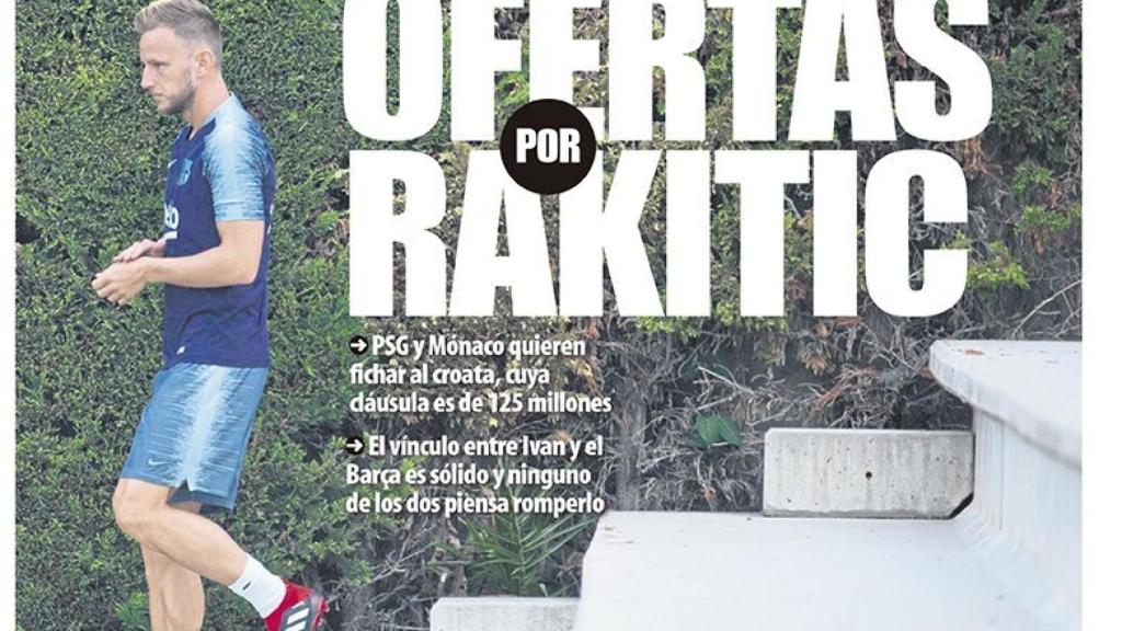 Portada Mundo Deportivo (09/08/2018)