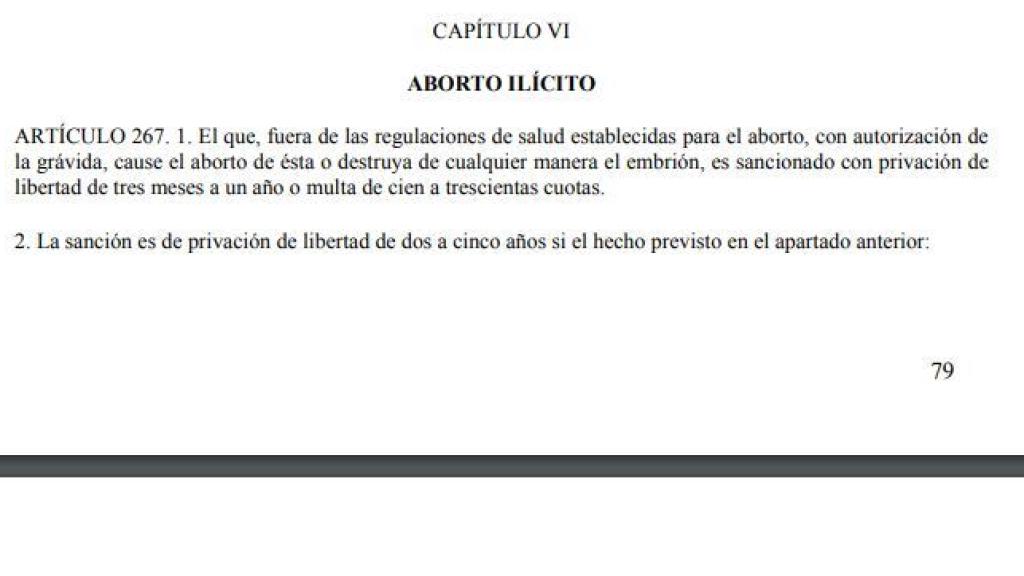 Código Penal de Cuba.