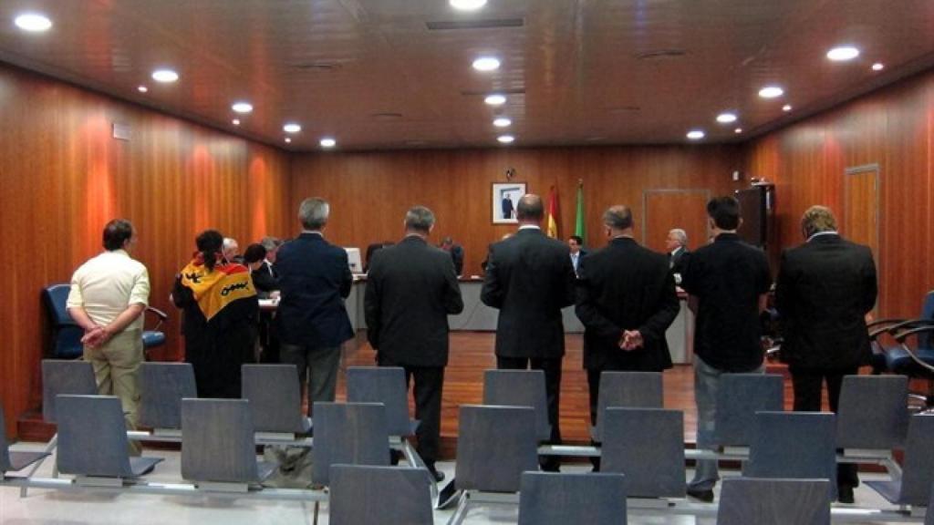Juicio al exresponsable de la comisaría de Ronda (Málaga)./