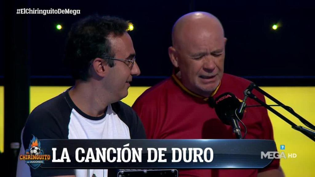 Alfredo Duro en el Chiringuito. Foto: Twitter. (@elchiringuitotv)