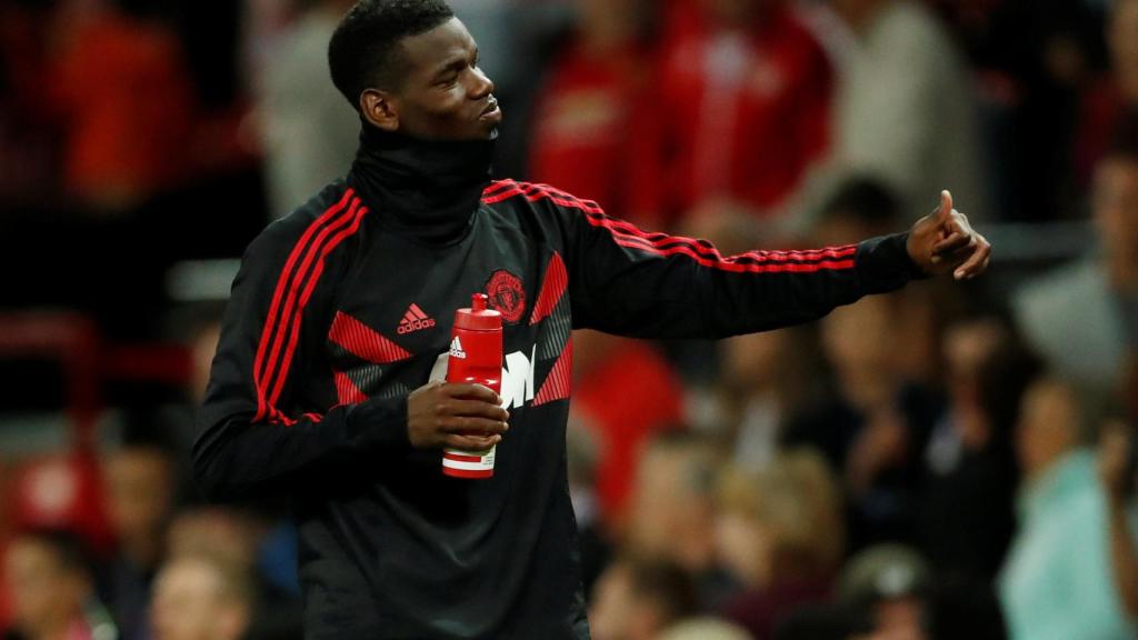 Pogba, jugador del Manchester United