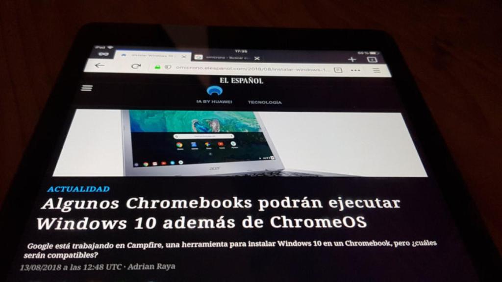 Firefox en iOS