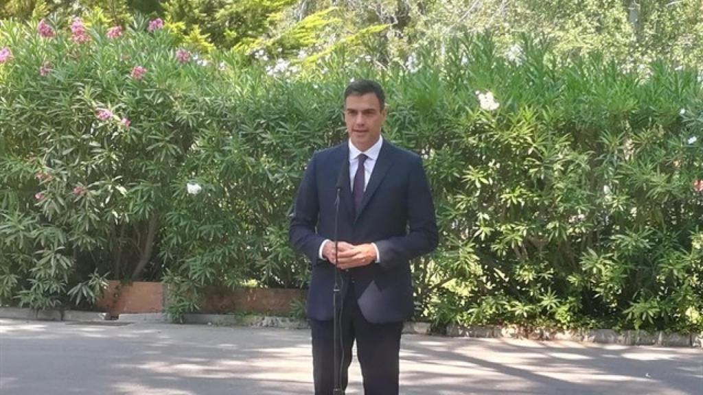 El presidente del Gobierno, Pedro Sánchez.