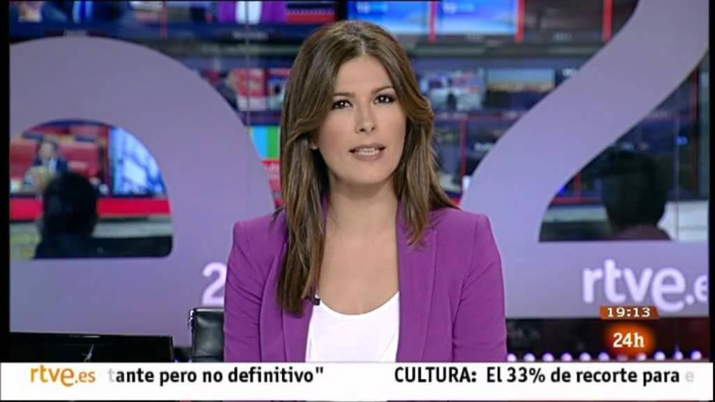 Lara Siscar, en su puesto de trabajo.