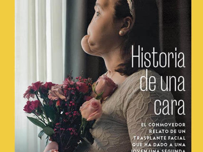 La portada de la revista National Geographic protagonizada por Katie.