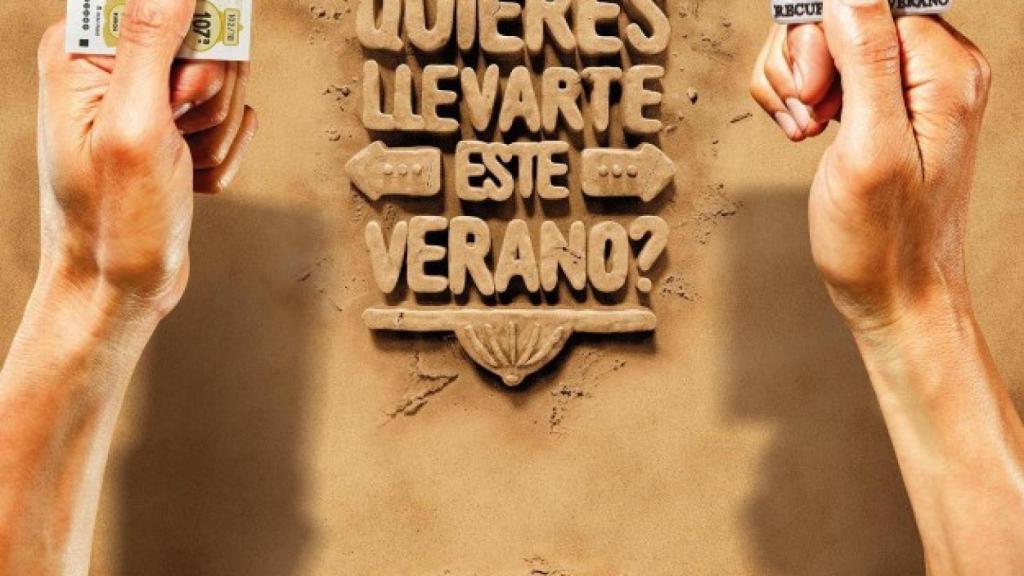 Campaña de Loterías y Apuestas del Estado de este verano para la Lotería de Navidad.