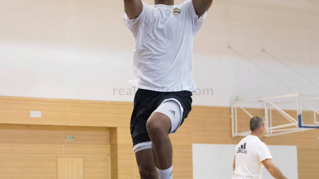 Pantzar entrena con el Real Madrid