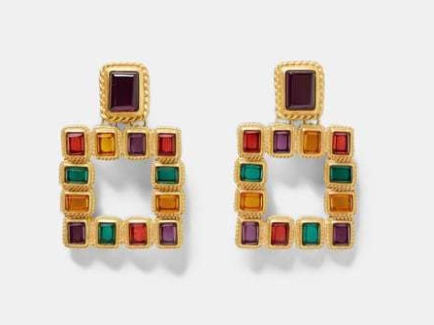 Pendientes XXL de Zara.