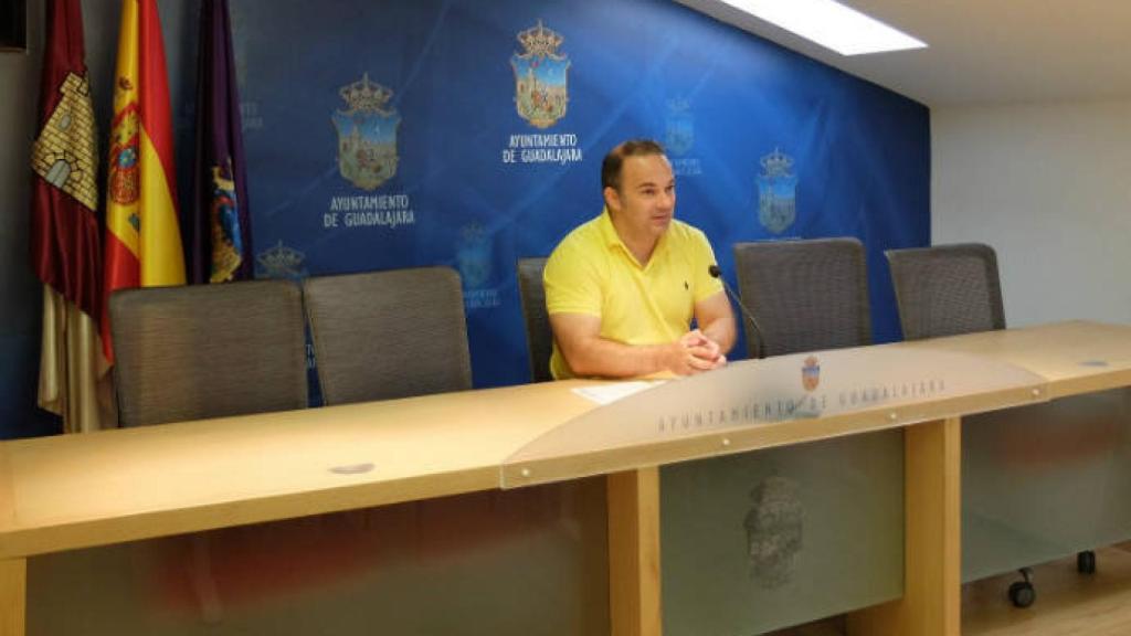 El vicealcalde de Guadalajara, Jaime Carnicero