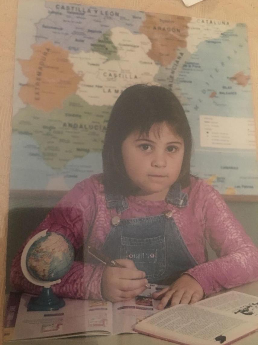 Leyre a los cuatro años