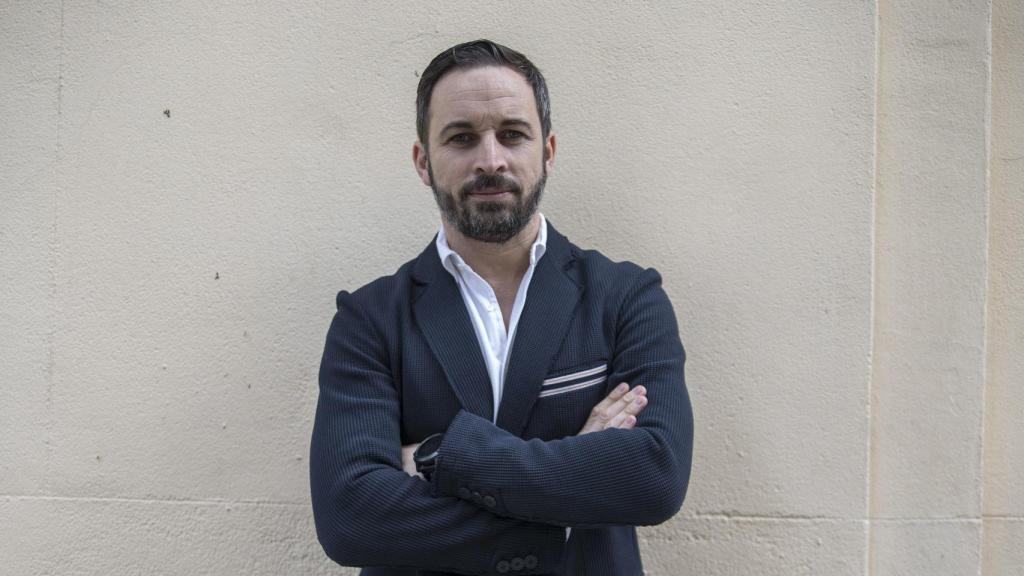 El presidente de Vox, Santiago Abascal.