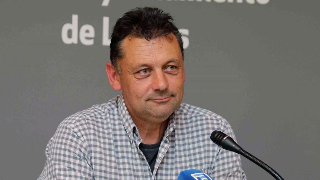 El concejal de IU asesinado, Javier Ardines, en una foto de archivo.