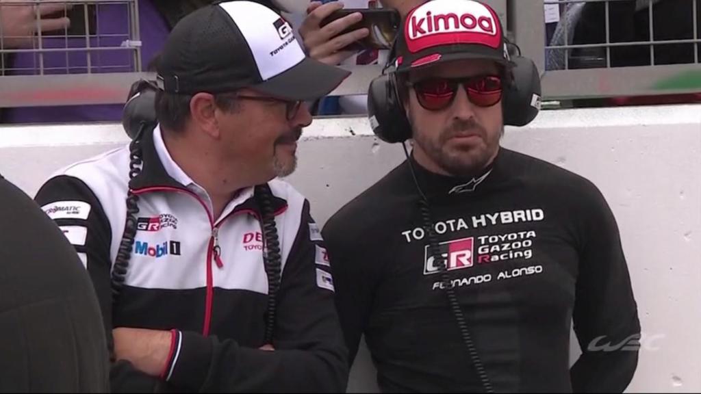 Fernando Alonso, durante las 6 Horas de Silverstone