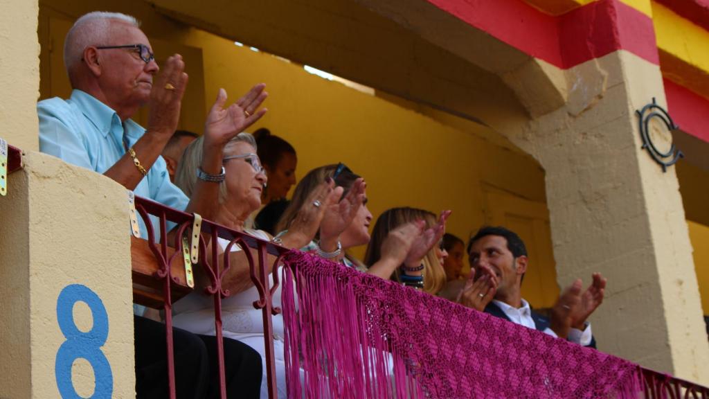 Los padres de María José Campanario.